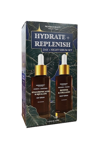 Provence Beauty Hyaluronic Acid & Squalane Gündüz Serumu 60 ML + Retinol & Collagen Gece Serumu 60 ML