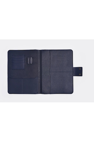 Necati Çanta Apple Uyumlu MacBook Air Pro 13-14 Inç Organizer Evrak & Laptop & Tablet Çantası - Lacivert Lacivert