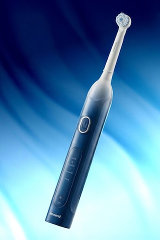 Brushboss 4701H 4 Modlu 21 Gün Kullanım Süreli Akıllı Zamanlayıcılı Şarjlı Diş Fırçası Mavi