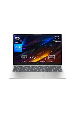 Hp AI 15-FD2026NT D51E0EA-K05 Ultra-5-225U 16 GB 1 TB SSD 15.6" Free Dos FHD Dizüstü Bilgisayar