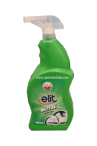 Elit Mutfak + Banyo + Yağ Çöz Yüzey Temizleyici Sprey 3 x 1 L