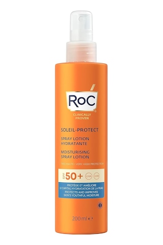 Roc Soleil-protect Nemlendirici Vücut Güneş Kremi Spf50 200 Ml Sku: Smg8690010474186 Açık Bej