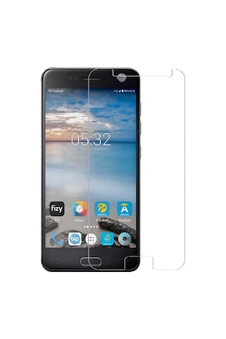 Turkcell T80 Nano Kırılmaz Cam Ekran Koruyucu Şeffaf