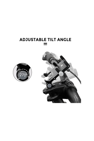 Geeroyoo Gub G-95 Alüminyum Bisiklet Telefon Tutucu - 55-100mm Genişlik Aralığı, Açı Ayarlı, Dayanıklı, Kolay Kurulum 3.7"-7.2" Telefonlar İçin Diğer