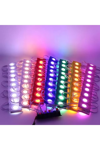 Tekli Su Geçirmez 12 Volt 2.4 Watt Modül Led Gün Işığı 10 Adet
