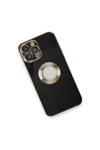 Newface - 552 - iPhone Uyumlu 14 Pro Max Kılıf Store Silikon - Csmo-tex - - Siyah