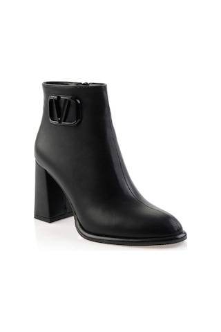 Bambi Siyah Kadın Bot & Bootie K02565070509 Siyah