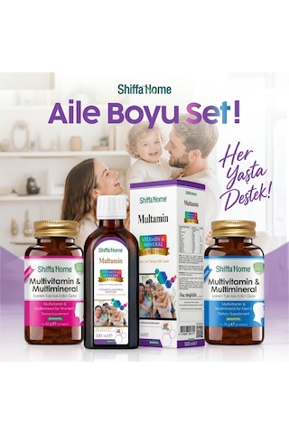Shiffa Home Multivitamin Multimineral Aile Paketi