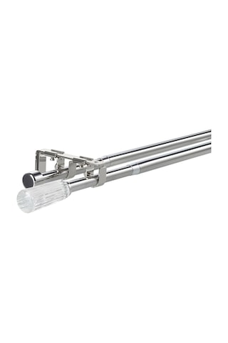 Perde Çubuğu Seti, Lame, 120-210 Cm 19 Mm, İkili Açık Altın