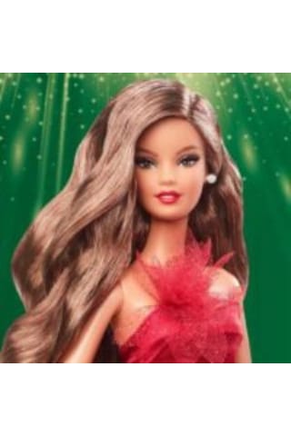 Barbie 2022 Mutlu Yıllar Bebeği, Kumral hby05