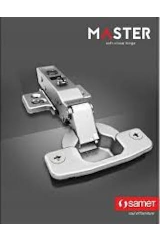 Mobaksaksesuar Samet Master Düz Frenli Pistonlu Dolap Menteşe