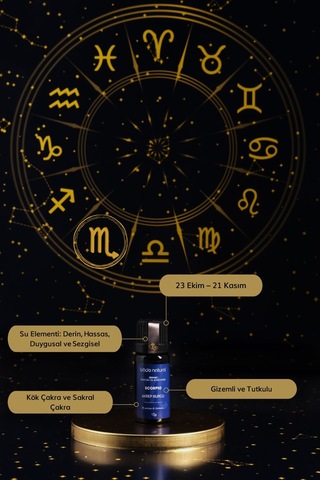 Bade Natural Akrep Burcu Aromaterapi Karışımı 10 ML