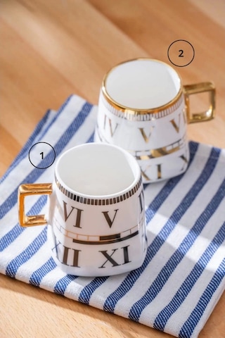 Acar Kaı6832 Roma Rakamlı Kupa 1 Adet Çok Renkli