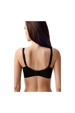 New Bra Newbra Lingerie 6001-kadın Basic C Cup Balensiz Büyük Beden Sutyen Siyah