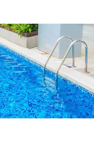 Anatolia Pool Havuz Merdiveni Standart 304 Paslanmaz 4 Basamaklı