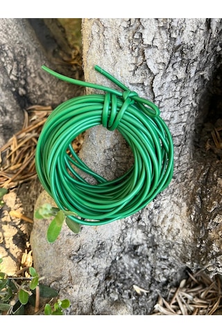 Fidan Bağlama İpi 10 Metre 3 Mm Elastik Bitki Bağlama Lastiği İp
