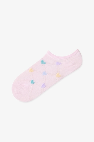 Penti Renkli Kız Çocuk Vibrant Hearts 3'lü Patik Çorap