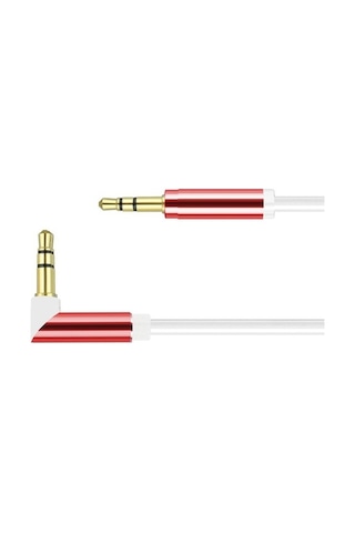 Jopus Aux Kablosu Universal Ja-06 Carry 3.5Mm 1 Metre Kirmizi
