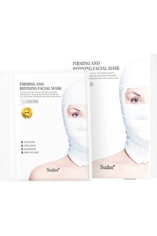 Sudee Firming & Refining Yüz Maskesi Cilt Sıkılaştırıcı Ve Onarıcı Kore Band Maskesi 1 Adet