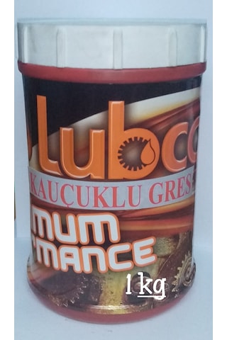 Lubco 180 Cc Isıya Dayanıklı Kauçuklu Yeşil Gres 1 KG