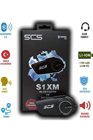SCS S1XM Bluetooth 5.3 Kulaklık