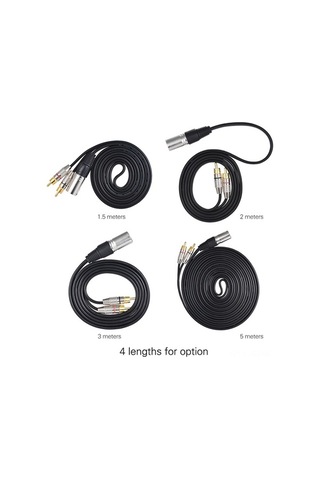 Flybuy Xlr Ve Ses Rca Mikser Mikrofon Maiyame Kablosu Erkek Erkek Bağlantısı 2 1.5m 1 - İw
