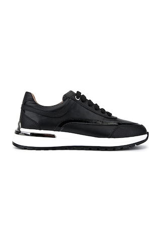 Tamer Tanca Kadın Hakiki Deri Siyah Sneakers & Spor Ayakkabı 1116 1868 Bn Ayk Y26 Syh/syh Yln Bsk