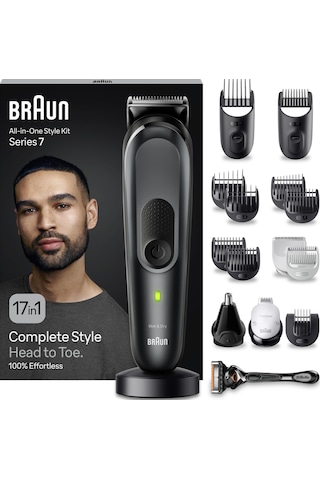 Braun Series 7 Mgk7491 Hepsi Bir Arada Şekillendirme Seti, 17 Si 1 Arada Erkek Bakım Kiti