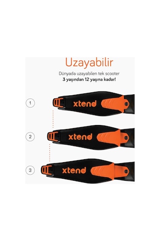 Smartrike Xtend 3 Aşamalı Büyüyebilen Çocuk Scooterı 3-12 Yaş 001