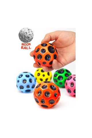 Yükseğe Zıplayan Krater Top Moonball Galaksi Uzay Ay Topu Aşırı Zıplayan Moonball Bahçe Oyuncağı