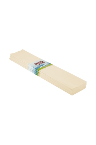 Krem Krapon Kağıdı 50x200 Cm 10'lu Paket Krem Krapon Kağıdı 50x200 Cm 10'lu Paket