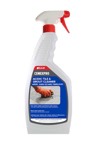 Elkay Vh602 Cemex Pro Asit İçeren Karo Ve Harç Temizleyici Sprey 500 Ml