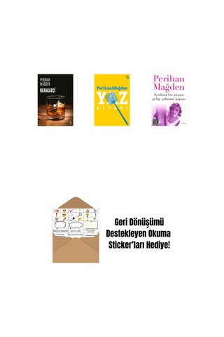 Refakatçi + Yaz Kitabı + Korkma Bu Akşam Gelip Çalmam Kapını + Okuma Sticker'ları