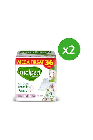 Molped Pure&Soft Uzun Hijyenik Ped Avantajlı Mega Fırsat Paketi 72'li