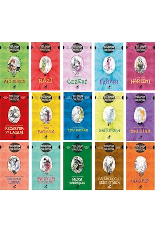 Ortaokul 5.ve 6.sınıflar İçin Bilim Tarihi Öncülerinin Hayatını Anlatan Biyografik Romanları 15 Kitap
