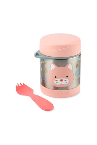 Skip Hop Zoo Paslanmaz Çelik Termos Kedi Çok Renkli