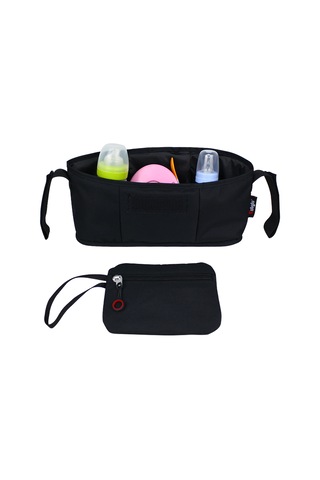 Stylo Trip Stroller Bebek Arabası Düzenleyici Çanta Siyah