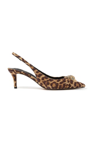 Kurt Geiger Şık Tasarımlı Yüksek Topuklu Slingback Ayakkabı Kahverengi