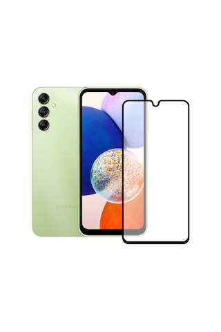 Bufalo Samsung Galaxy Uyumlu A14 Ekran Koruyucu Seramik Nano 9D Tam Kaplama