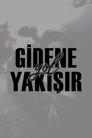 15 X 10 Cm Gidene Yol Yakışır Oto Sticker Araba Cam Yazısı Sticker