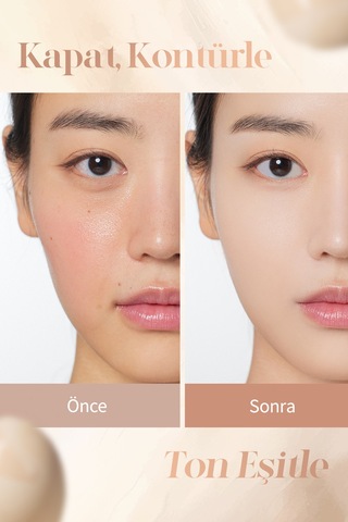 Dasique Kremsi Dokuya Sahip Çok Amaçlı Kullanıma Uygun Kapatıcı Paleti Pro Concealer Palette 01