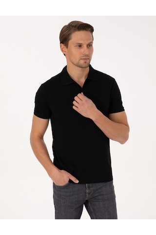 Pierre Cardin Erkek Siyah Tişört Basic 50325323-vr046 Siyah