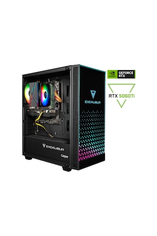Casper Excalibur E65L.147F-DFT0X-0HD i7-14700F 32 GB 1 TB SSD RTX5060Ti Free Dos Masaüstü Oyuncu Bilgisayarı