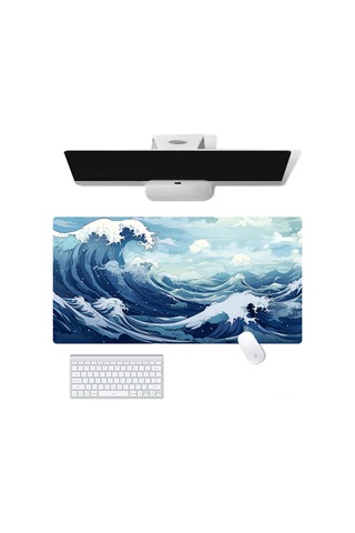 Ruicoo Uzay Temalı Lüks Oyun Mouse Padi - Yüksek Dayanıklı, Hafif Ve Toksik Olmayan Malzeme 400x800mm