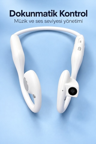 Video Kayıt Özellikli Bluetooth Kulaklık Sesli Asistan Destekli