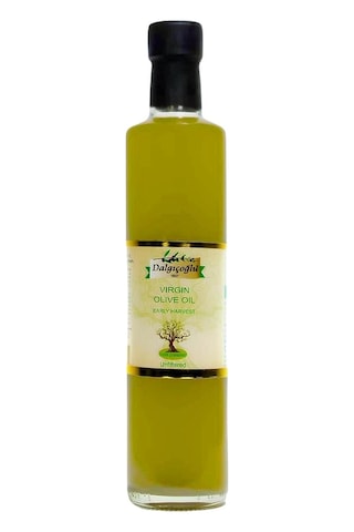 Dalgıçoğlu Erken Hasat Soğuk Sıkım Zeytinyağı Filtresiz Cam 500 ML