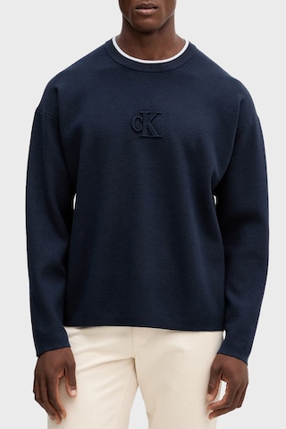 Calvin Klein Erkek Kazak Lv04rd300g Cef Lacivert Lacivert