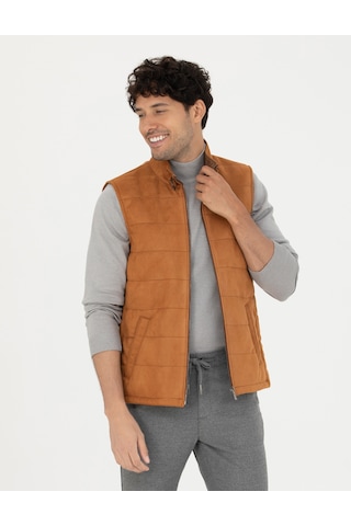 Pierre Cardin Erkek Taba Deri Mont-kaban 50280296-880 Taba