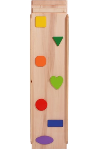 Woodnjoy Tırmanma Rampası + Kaydırak Çok Renkli