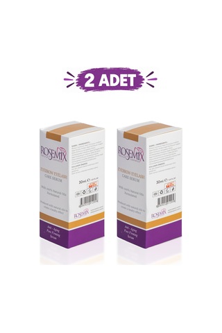 Rosemix - 791 - - Kaşkirpik Bakım Yağı 30 Ml Doğal Natural Yağ - 2 Adetlik - Shophnrl - Set Ürün